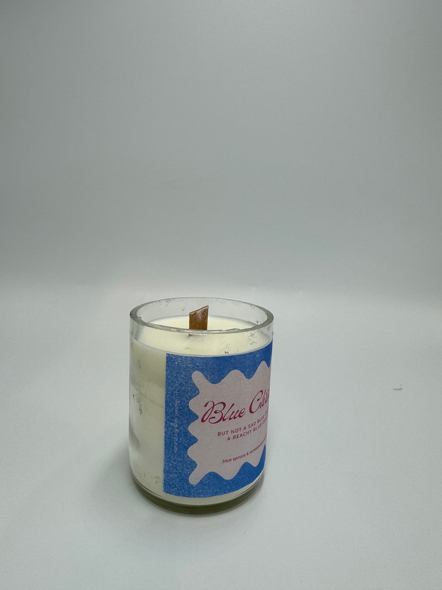 Blue Christmas - Blue Spruce & Sandalwood & Beachwood Soy Wax Candle